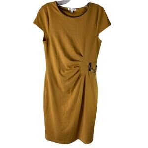 Spense Mustard Yellow Dress